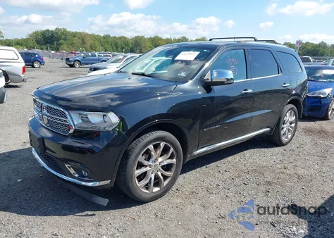2016 Dodge Durango Citadel from USA, damaged, VIN 1C4RDJEG0GC370090
